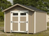 10x14 Custom Madison Front Entry Peak Shed