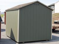 8x10 Economy Style Madison Peak Storage Shed from Pine Creek Structures