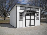 10'x14' Lean -To Shed w/ LP Board & Batten Siding 